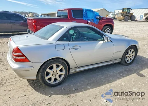 2003 Mercedes-Benz Slk 230 Kompressor z USA, uszkodzony, nr VIN WDBKK49F03F276776